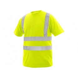 Pánske tričko CXS LIVERPOOL, výstražné, žlté